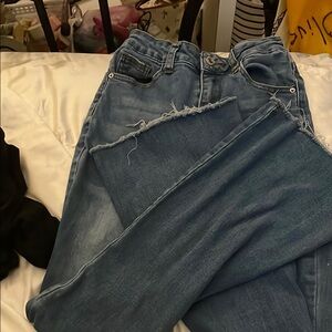 Distressed Denim Jeans